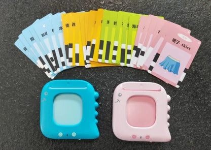 Rechargeable Educational Learning Talking Flash Cards for Kids Boys Girls Baby Montessori Toys