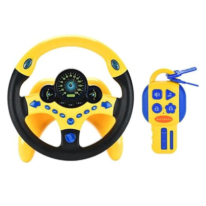 Kids Electronic Early Education Simulation Steering Wheel Toy