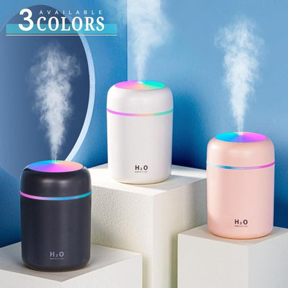 H2O Humidifier & Aroma Diffuser | Cool Mist Essential Oil Diffuser for Relaxation & Hydration