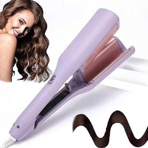 Hair Wave Curling Iron | 32MM 2-Barrel Waver & Crimper with 4 Temp Settings