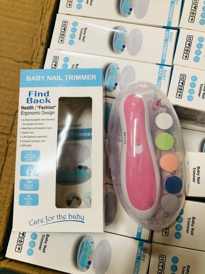 Electric Nail Trimmer for Newborns & Adults | Safe & Gentle