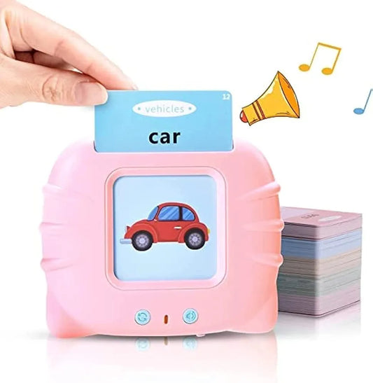 Rechargeable Educational Learning Talking Flash Cards for Kids Boys Girls Baby Montessori Toys