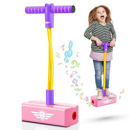 Pogo Stick Toys for Kids |Height Increase Jumper | Makes Squeaky Sounds Improves Balance