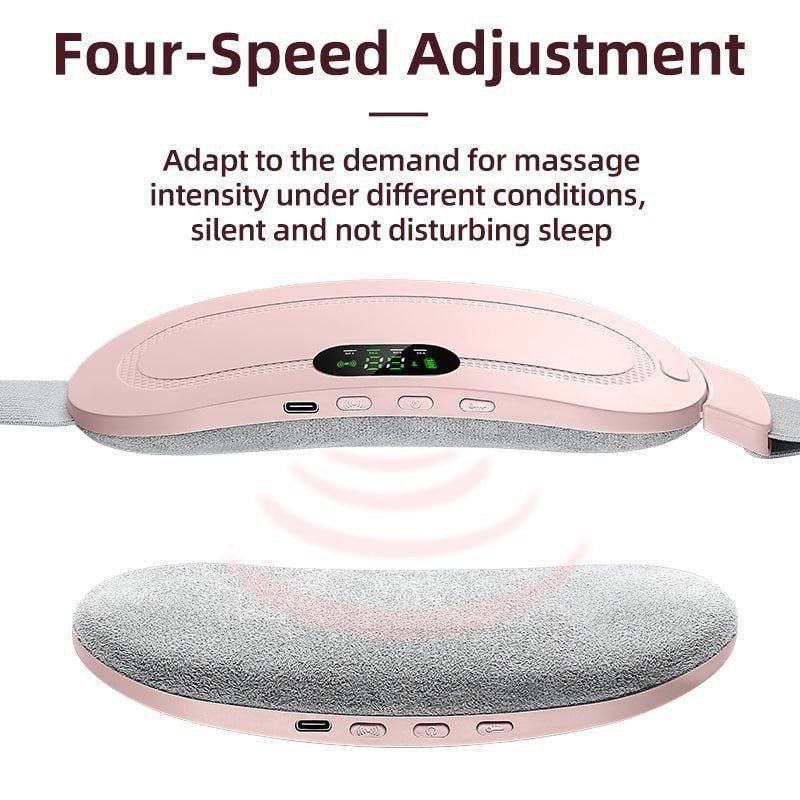 Menstrual Heating & Vibration Massager | Cordless Period Pain Relief Belt