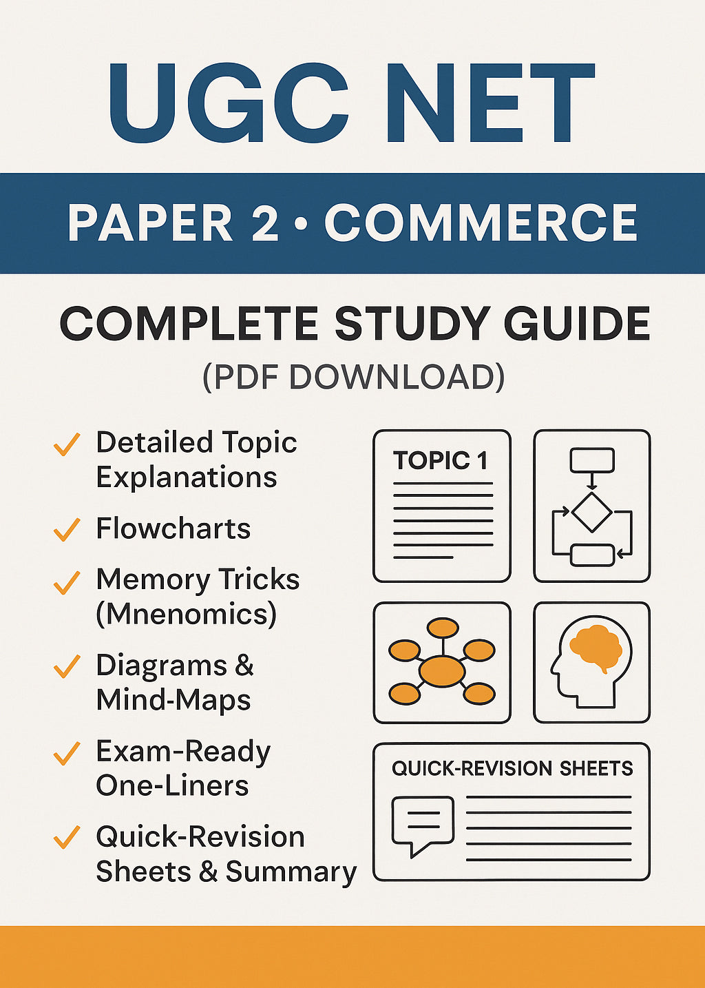 UGC NET Paper 2 – Commerce Complete Study Guide (PDF)