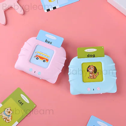 Rechargeable Educational Learning Talking Flash Cards for Kids Boys Girls Baby Montessori Toys