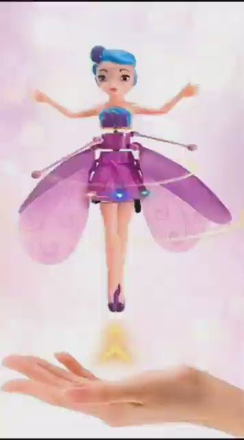 Magical Flying Fairy Doll | Hand Sensor Control | USB Powered Magic Flying