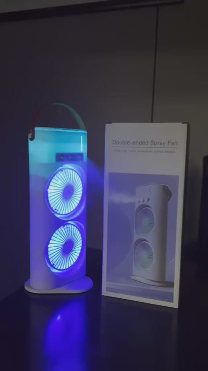 Mini Evaporate Air Cooler with 7 Colors LED Light